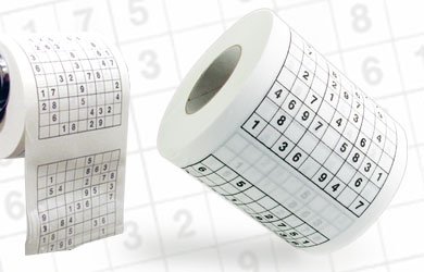 Childrens Toyshop  Toys : Sudoku Toilet Roll