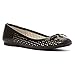 Michael Michael Kors Womens Olivia Leather Round Toe Slide Flats