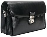Review Tony Perotti  / Tony Perotti Veneto Horizontal Flap-Over Carry All Bag Leather Business Cases