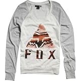 Fox Juniors Heat Scoop-Neck Pullover Sweater, White, Large