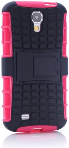 Seaplays Samsung Galaxy S4 Case - Armor Series Dual Layer Case for Samsung Galaxy S4 Hard/Soft Protective Case (Magenta)