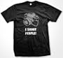I Shoot People T-shirt, Funny College T-shirts, Small, Black