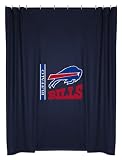 BUFFALO BILLS OFFICIAL TEAM JERSEY SHOWER CURTAIN