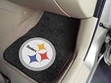 NFL Pittsburgh Steelers Car Mats 2 Piece Front Design