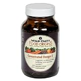 Wild Oats Food Origins Concentrated Omega-3 Softgels, 60-Count Bottles (Pack of 2)