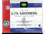 2004 Upper Deck NFL Legends Football Cards Hobby Box- Autographs in every Box!