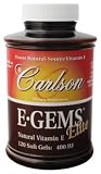 Carlson Laboratories - E-Gems Elite, 400 IU, 120 softgels