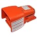 Linemaster 531-SWH Hercules Foot Switch, Electrical, Single Pedal, Momentary, Single Stage, Full Aluminum Guard, Orange