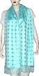 Silk Scarves Womens Accessory 27 x 80 inches (psrf116)