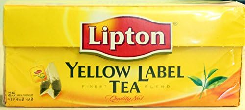Lipton Yellow Label Tea, Black Tea, 25 Bags