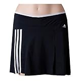 Womens Adidas Response Court Skort - Black/White/Silver