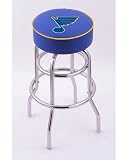 St. Louis Blues Double-Ring Swivel Bar Stool