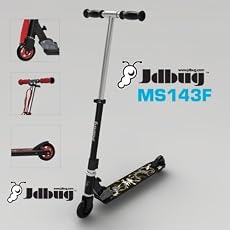 JD BUG MS143F MATT BLACK PRO SERIES STREET SCOOTER