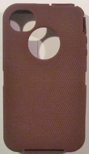 Deep Red, Burgundy Replacement Silicone Skin Iphone 4 &amp; 4S for OtterBox Defender