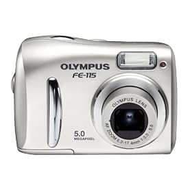 Olympus FE115 Digital Camera [5 MP, 3 X Optical Zoom]