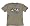 Batman - Dark Knight Graffiti - Adult Safari Green S/S T-Shirt For Men, Size: Small