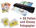 Olympia Laminiergerät A330 für A3 inkl. 50 Laminierfolien & Fotopapier, 61 tlg