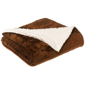 LCM Home Fashions Micromink / Sherpa Throw