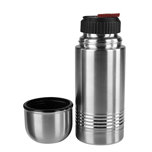 Emsa, 618351600, Thermos Senator, chiusura Safe Loc, Acciaio Inox