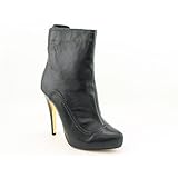 IMAGE OF FCUK French Connection Dorthea Black Grey Boots Ankle Shoes Womens SZ 10.5