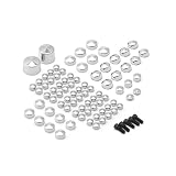 2007 & Up Harley Softail Twin Cam Chrome Bolts Toppers Covers Custom Motorcycle... by KapscoMoto