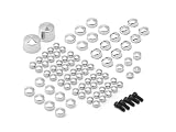 2007 & Up Harley Softail Twin Cam Chrome Bolts Toppers Covers Custom Motorcycle Cruisers Frame Bolts Accessories Parts