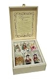 Inge-Glas Nutcracker Fantasy Glass Christmas Ornament Gift Set #40132106