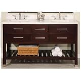 Priva 60 Open Double Vanity Set