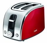 Produkt-Bild: AEG AT 7100R Toaster / Doppelschlitz / Entnehmbarer Br&ouml;tchenaufsatz