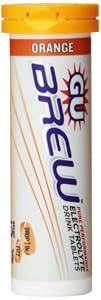Gu Energy Labs Brew Tablets, Orange Box, 57.6g, (Pack of 10)