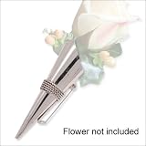 Boutonnière Pin - Silver Band