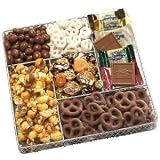 Broadway Basketeers For Your Mom on Mother's Day, Deluxe Chocolate and Nut Gift Basket