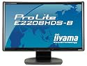 Iiyama PLE2208HDS-B2 55,8 cm (22 Zoll) Widescreen TFT Monitor DVI-D, VGA (Kontrastverhältnis 10000:1, Reaktionszeit 5ms) schwarz
