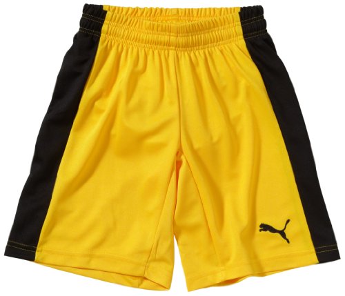 PUMA Jungen PowerCat 5.12 Shorts with inner slip, team yellow-black, 164, 701266 07 Preisvergleich