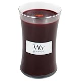 WoodWick Blackberry Crisp Glass Candle, 22oz.