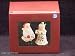 Holiday Santa & Mrs Claus Salt & Pepper Set