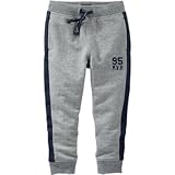 オシュコシュ OSHKOSH/ フレンチテリー ロゴ ジョガー ヘザー ボトムスパンツ 5歳【並行輸入】