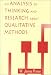 Book An Analysis of Thinking and Research About Qualitative Methods (Lea's Communication Series)