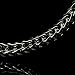 38" 4mm Men's Urban Black on Black Franco Necklace Chain