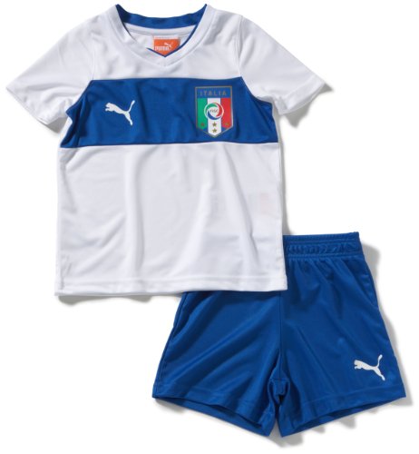 PUMA Kinder Minikit Italia Away, white, 92, 740367 02