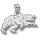 Baylor Bears Running Bear Pendant (Silver)