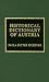 Books : Historical Dictionary of Austria