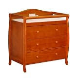 Athena Grace Changing Table in Pecan