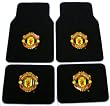 - 	 Manchester United FC ManU Football Soccer Club Front & Rear Carpet Car Truck SUV Floor Mats