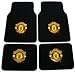 - 	 Manchester United FC ManU Football Soccer Club Front & Rear Carpet Car Truck SUV Floor Mats