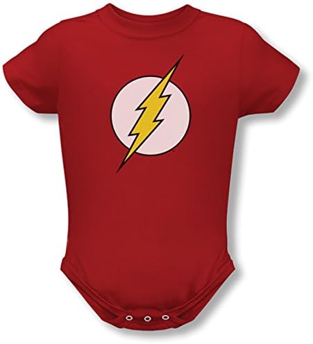 The Flash Logo Red Infant Baby Romper Onesie