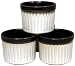 Sango Nova Black  Ramekins Set of 4