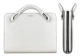 Abbi Spazzolato - Italian Collection - Designer SLIM Netbook Handbag for 8.9 to 12.1-Inch Compact Laptop Computers