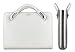Abbi Spazzolato - Italian Collection - Designer SLIM Netbook Handbag for 8.9 to 12.1-Inch Compact Laptop Computers