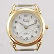 Goldtone and Mother of Pearl Women's Watchface, #10363